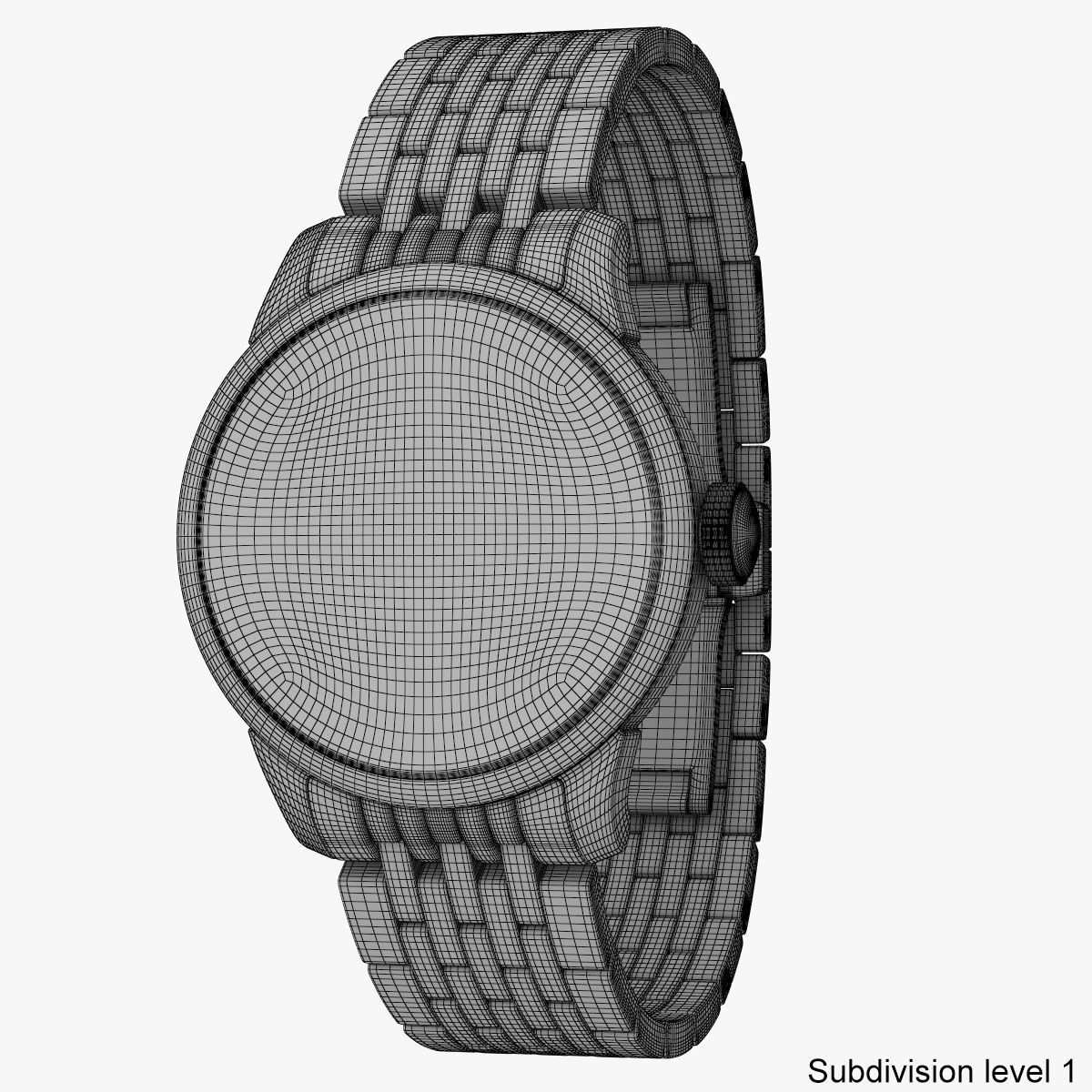 Classic Watch 5 3D model_11