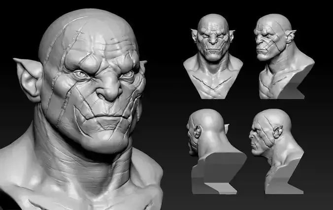 Azog Bust 