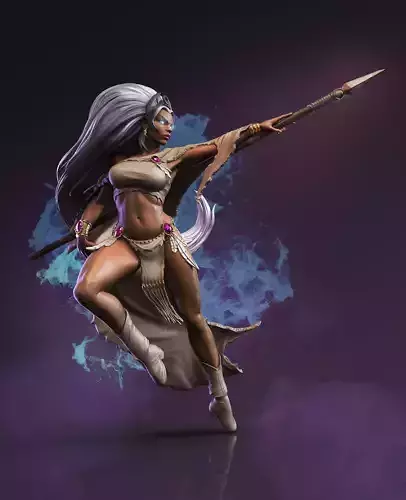 Fan Art - Storm Savage Lands - 3 variants 3D print model