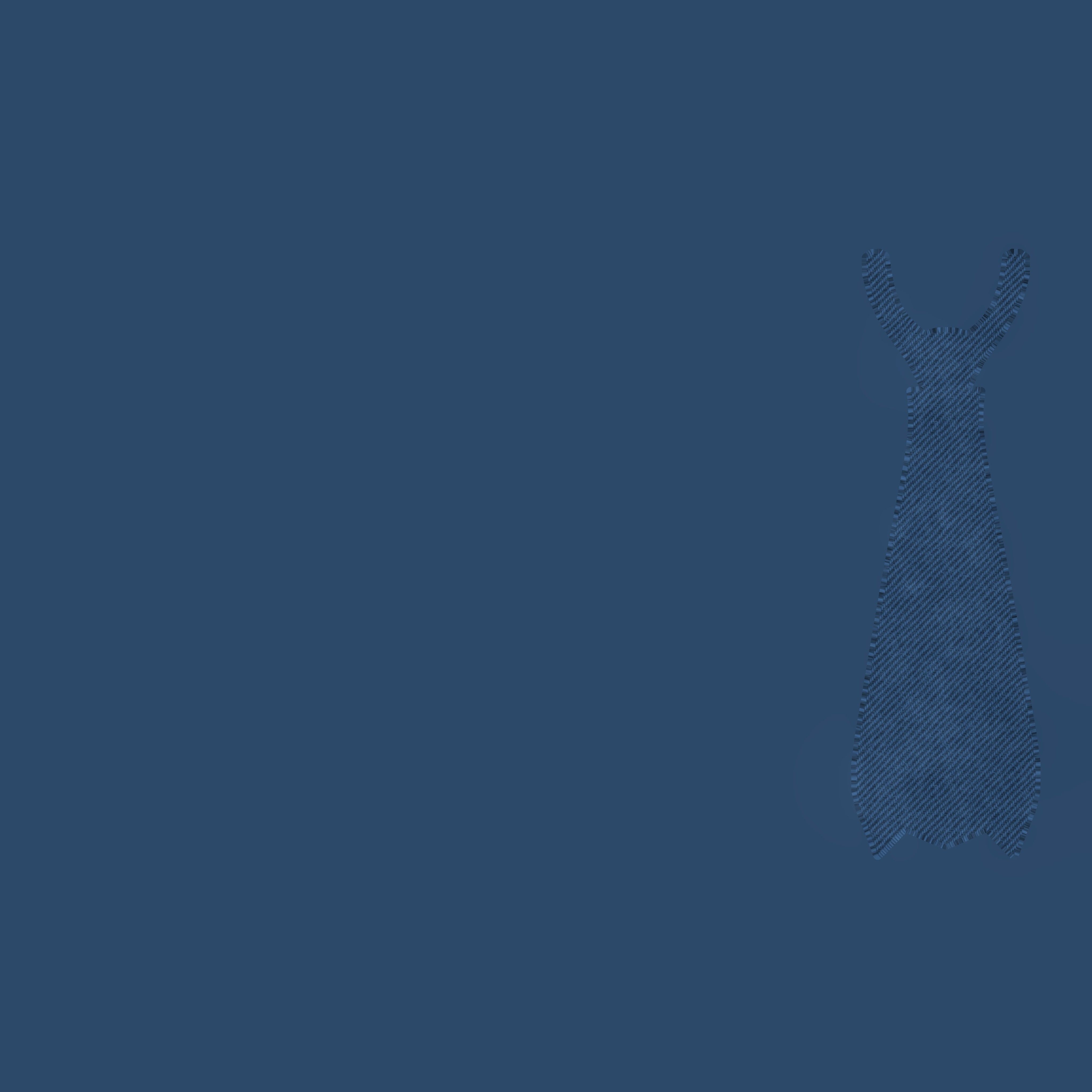 Character Announcer Low-poly 3D model_6