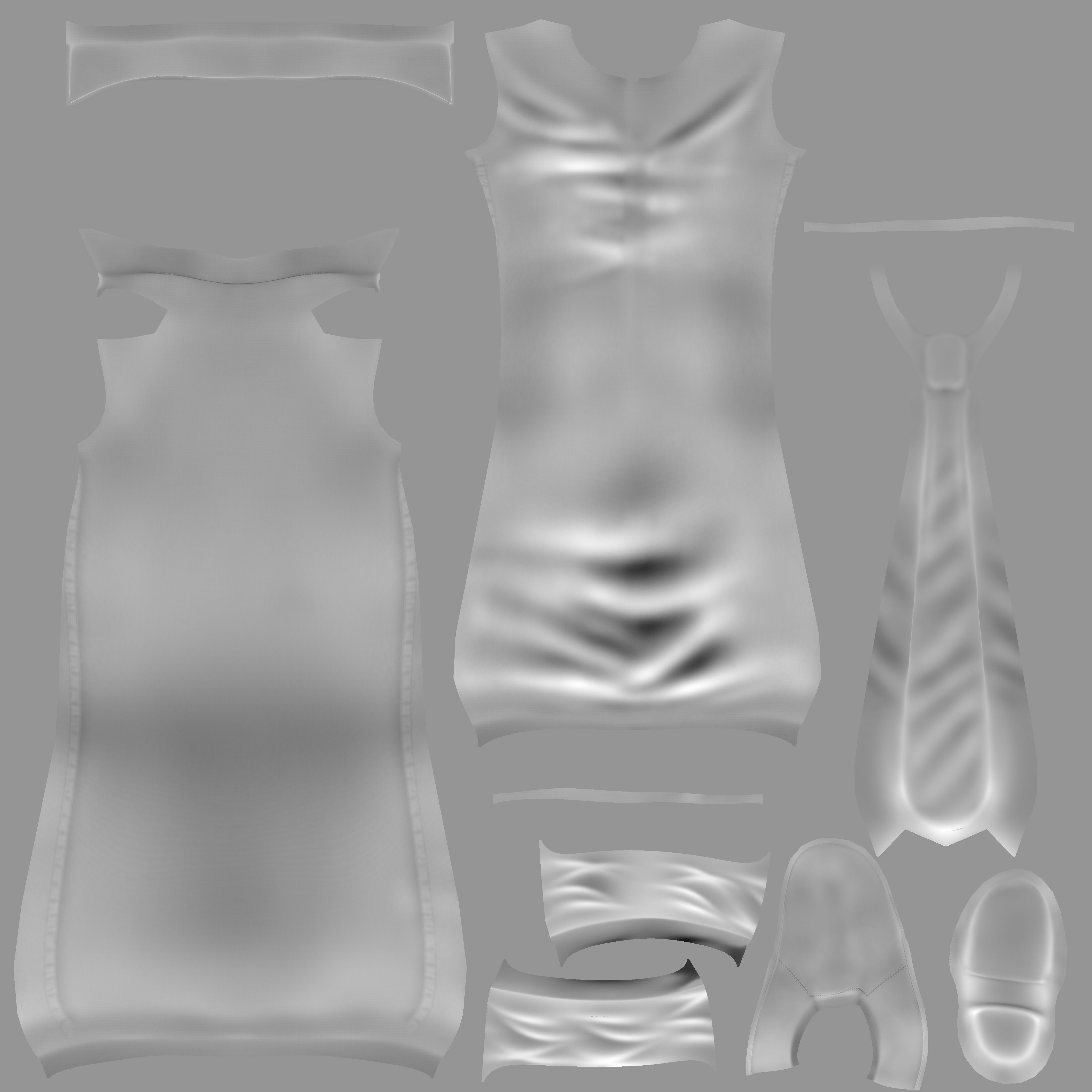 Character Announcer Low-poly 3D model_8