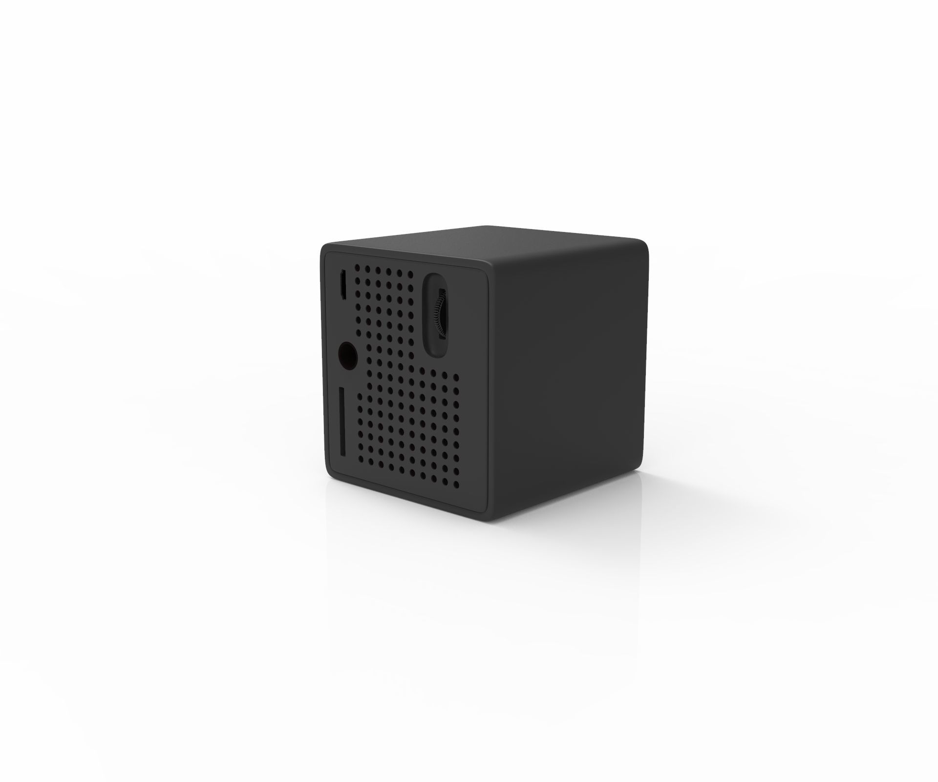 Projector Cube small projector 3D model_4