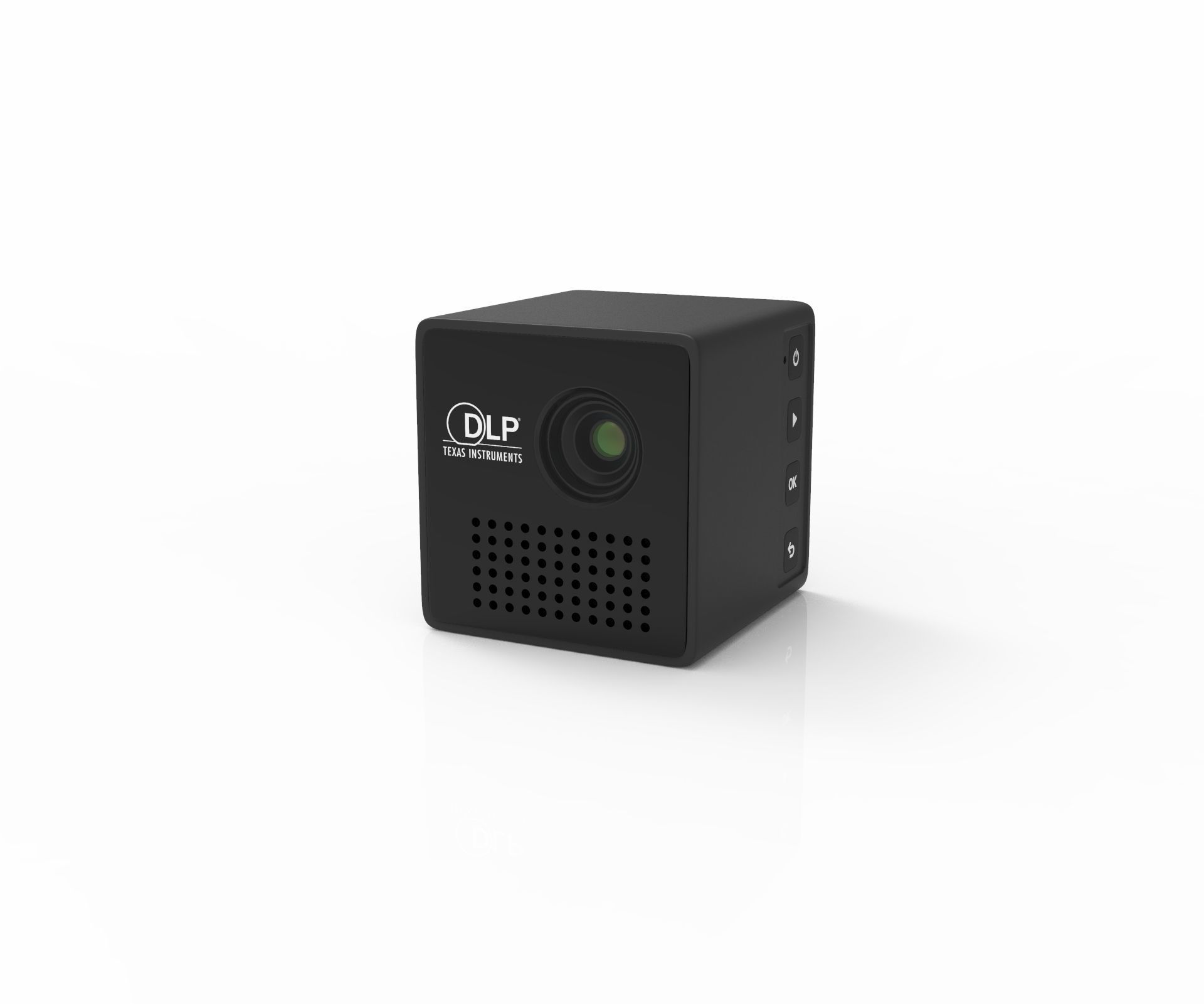 Projector Cube small projector 3D model_5