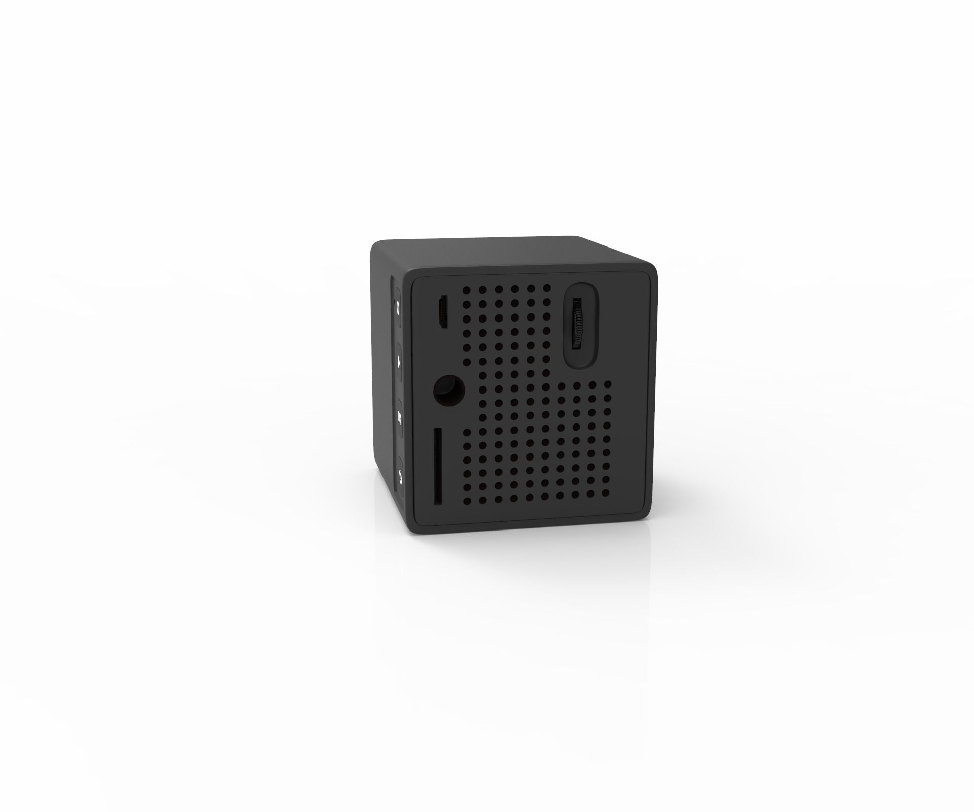 Projector Cube small projector 3D model_3