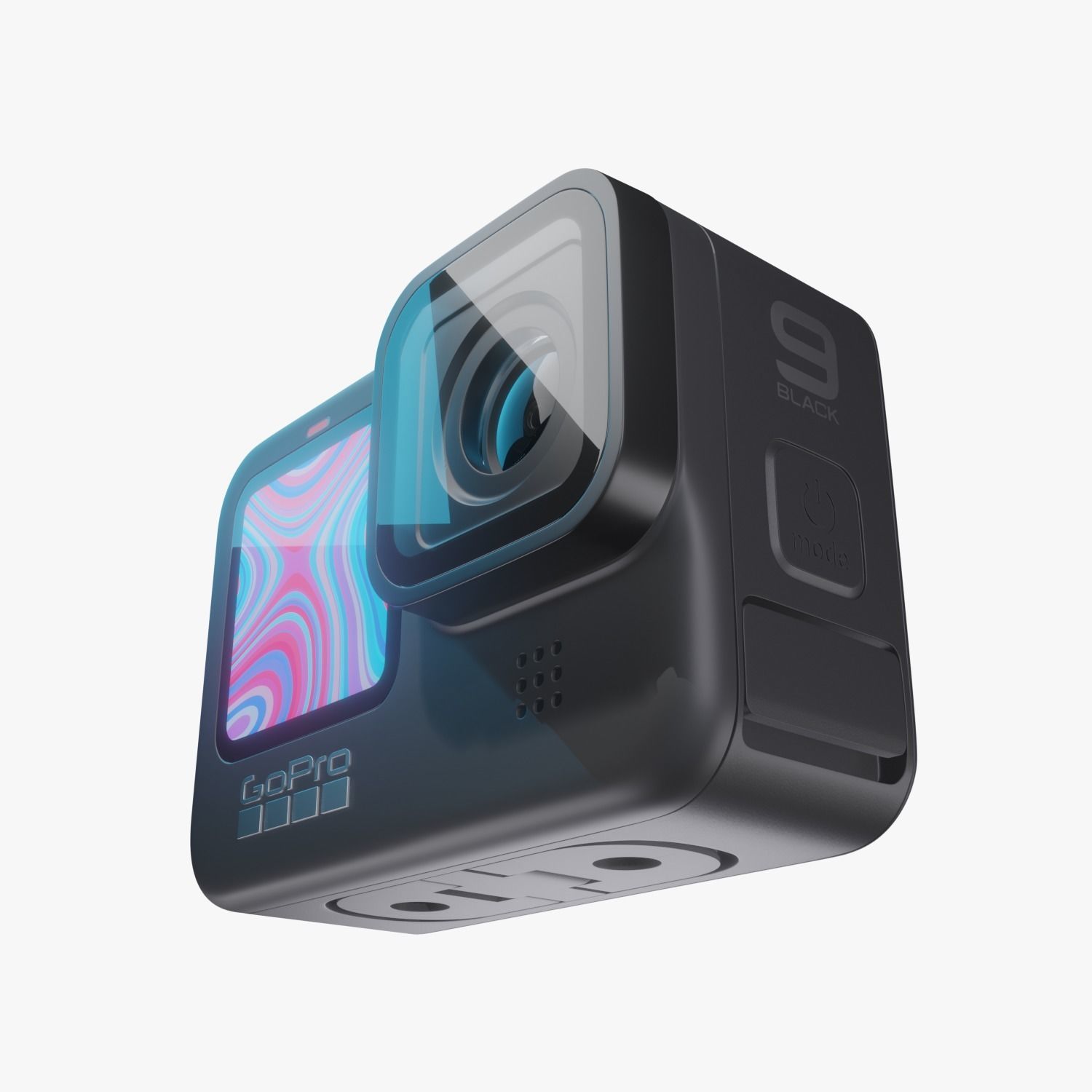 GoPro Hero Nine Black  3D model_1