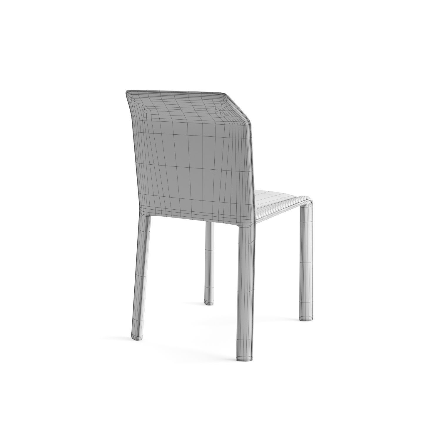 MisuraEmme Dining Ala Table And Brera Chair 3D model_8