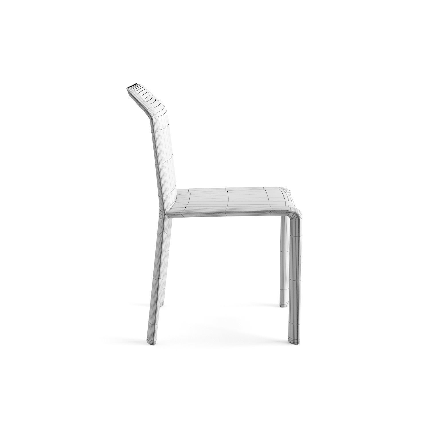 MisuraEmme Dining Ala Table And Brera Chair 3D model_6