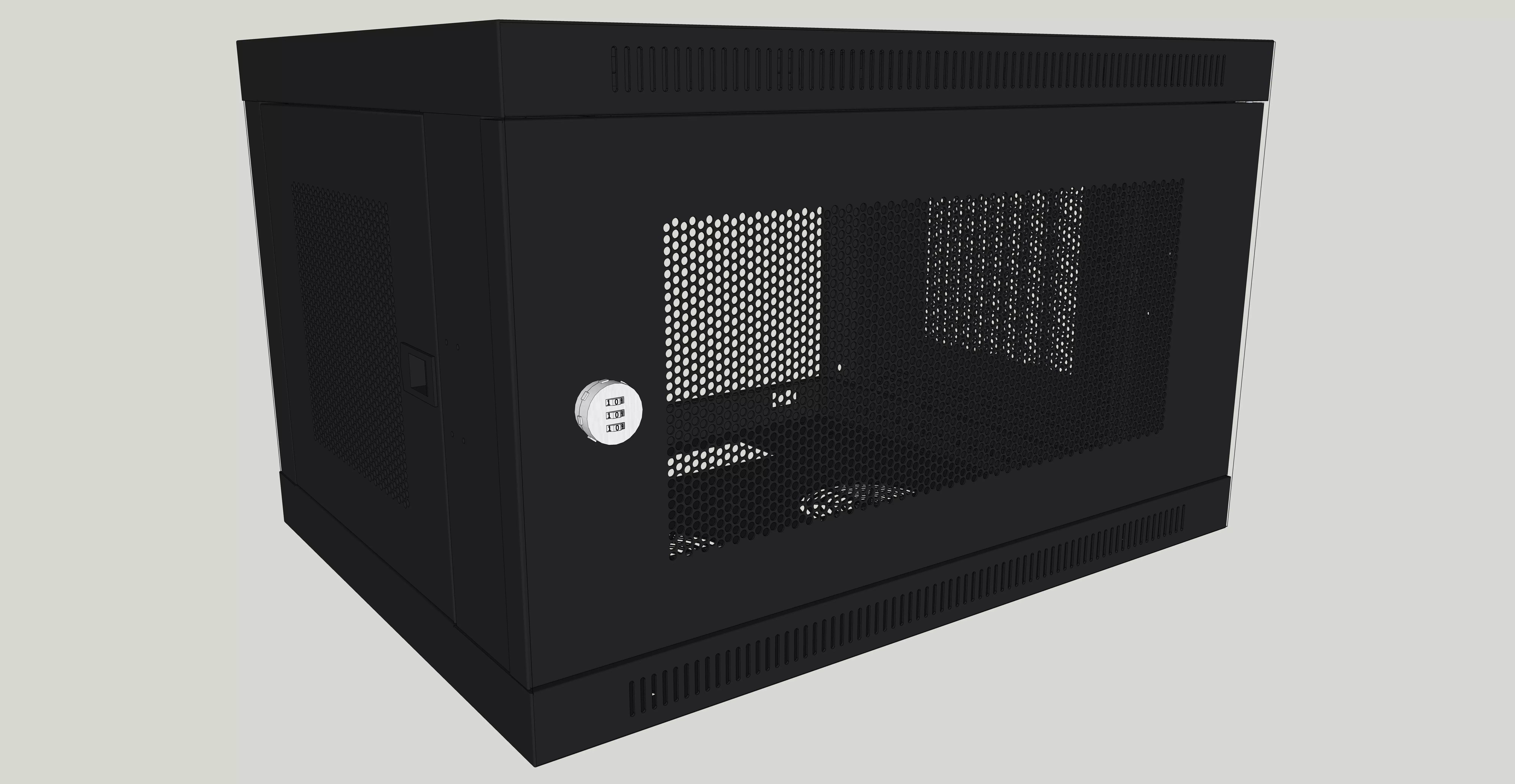 NVR Rack 3D model_0