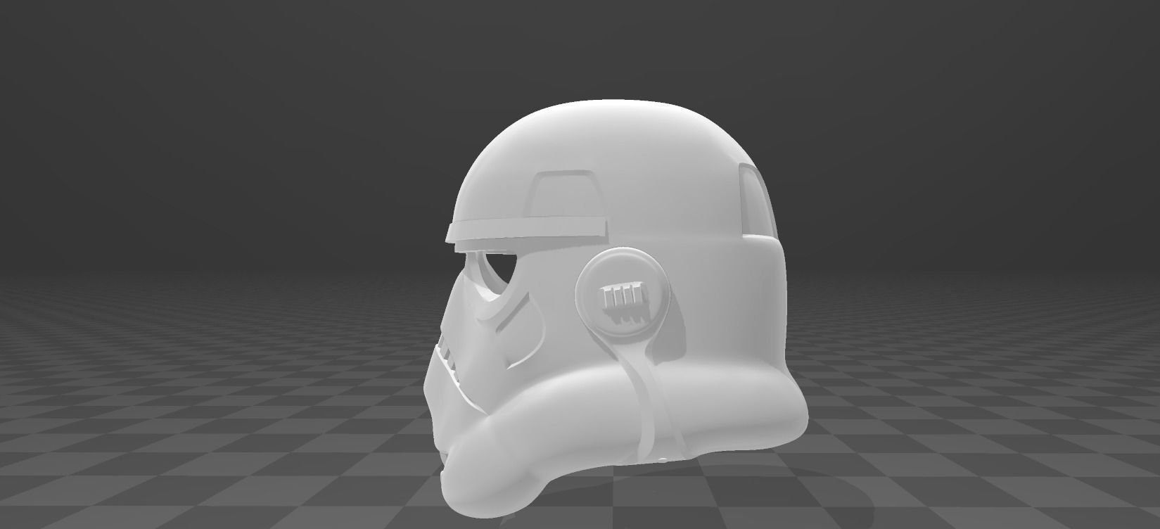 Star Wars Stormtrooper Helmet 3D print model_1