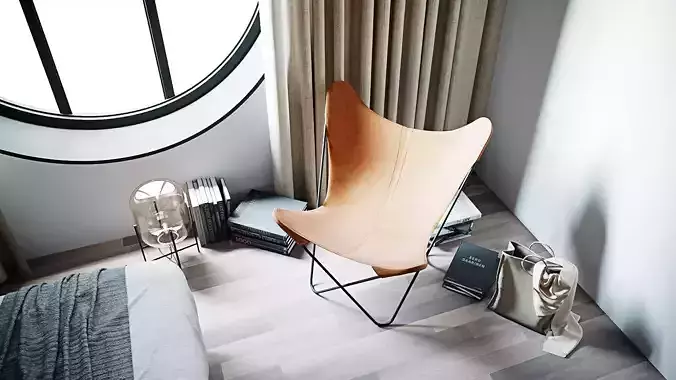 CA - Hotel Room Corona 3D model