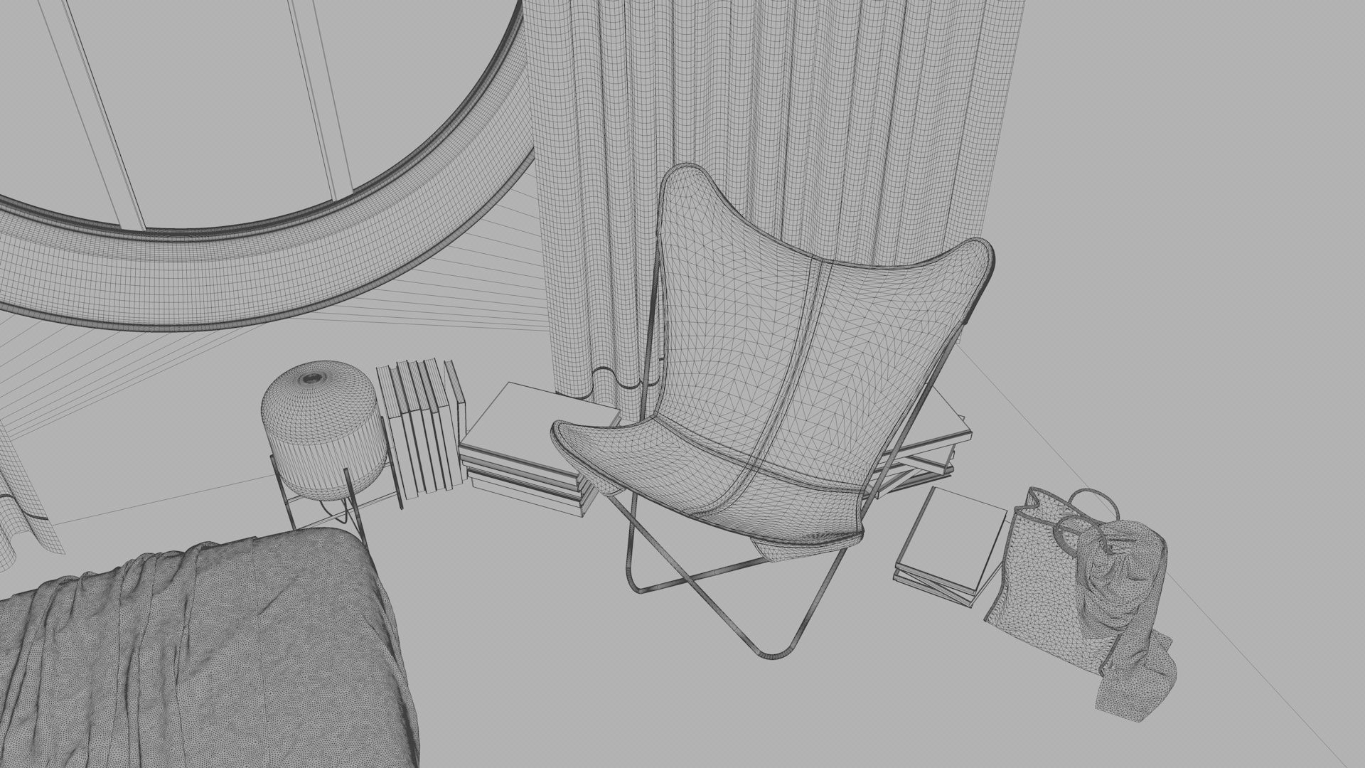 CA - Hotel Room Corona 3D model_9