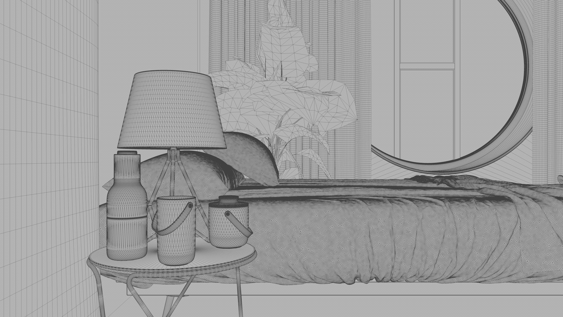 CA - Hotel Room Corona 3D model_8