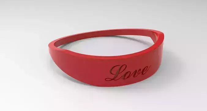 Love Ring Female Red