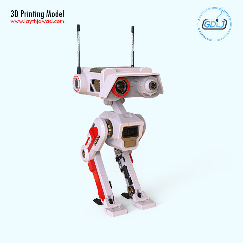 JFO BD-1 Star Wars - Pro version 3D print model_1