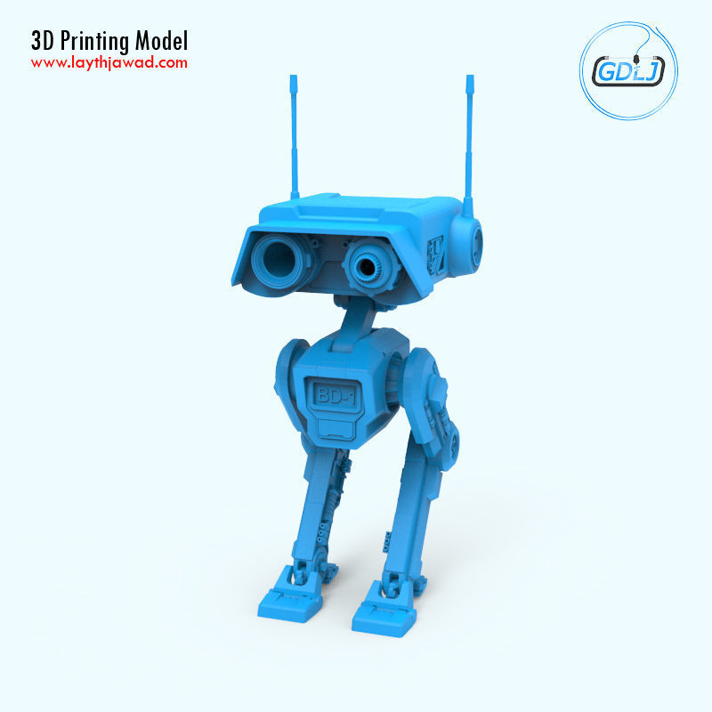 JFO BD-1 Star Wars - Pro version 3D print model_14