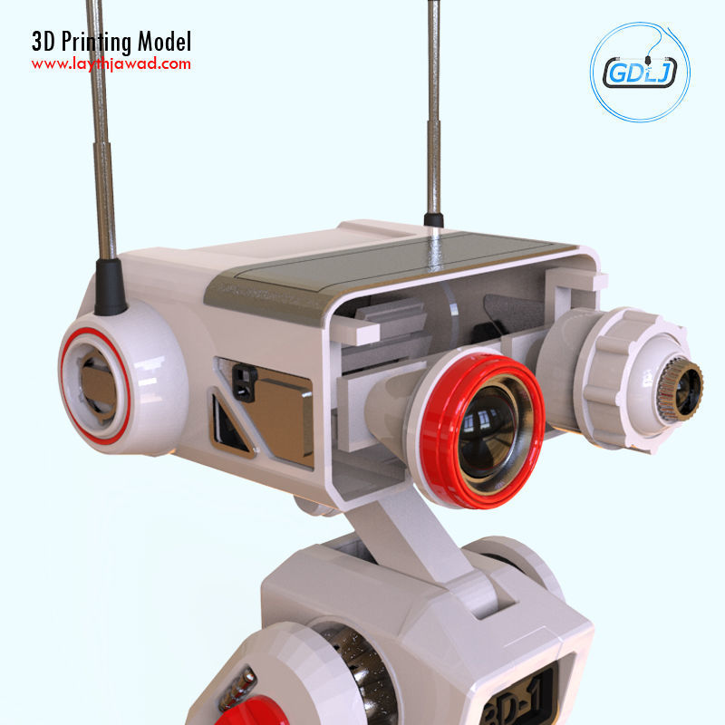 JFO BD-1 Star Wars - Pro version 3D print model_8