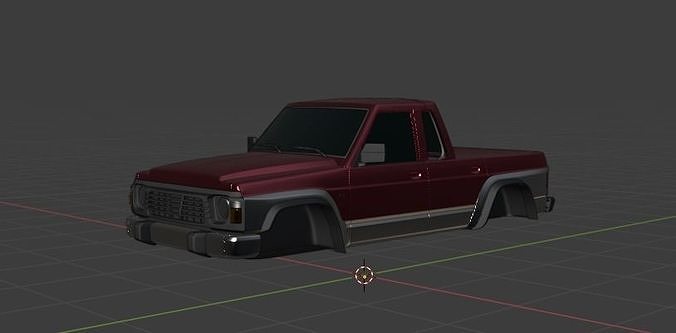 Nissan Patrol A-traktor 3D model