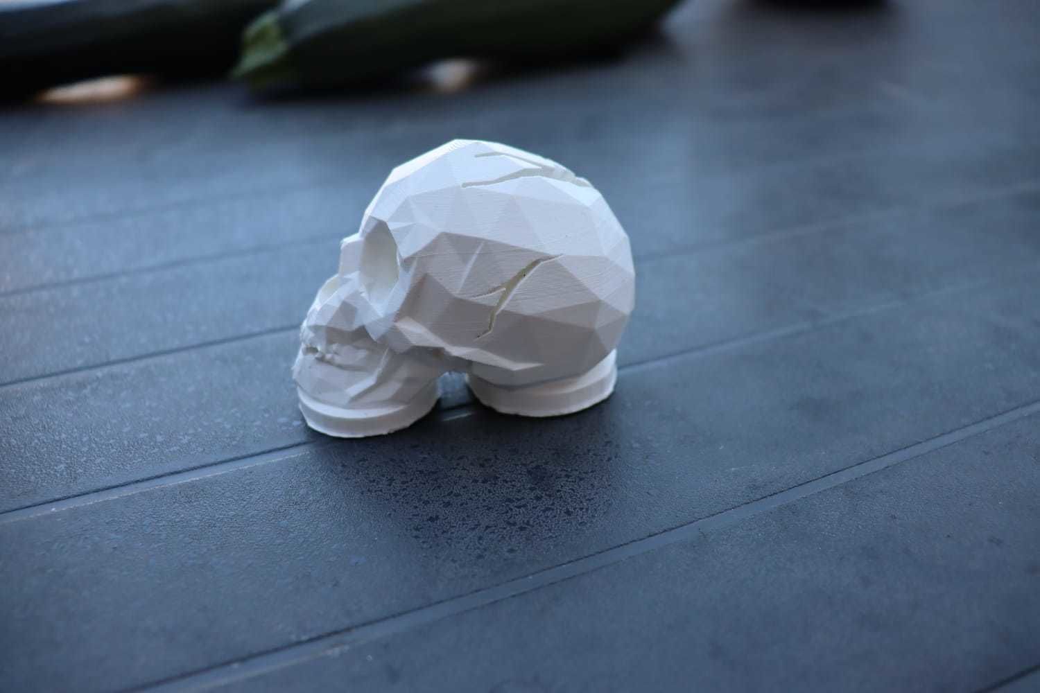 Skull Night Lamp 3D print model_2