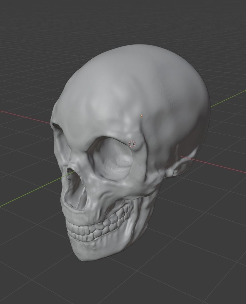 Skull Night Lamp 3D print model_14