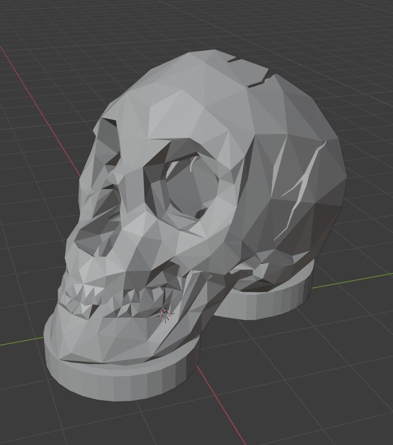 Skull Night Lamp 3D print model_11