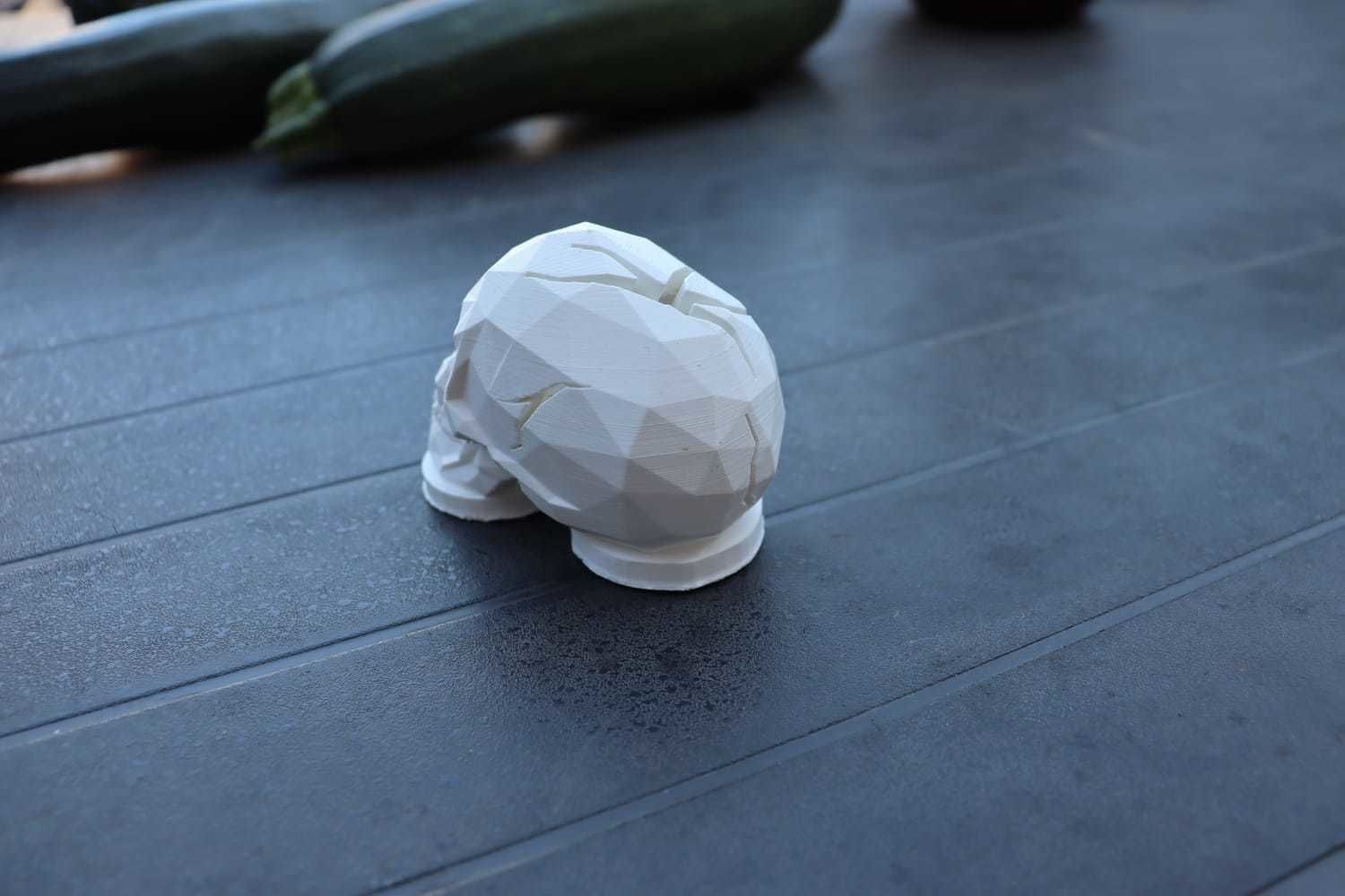 Skull Night Lamp 3D print model_3