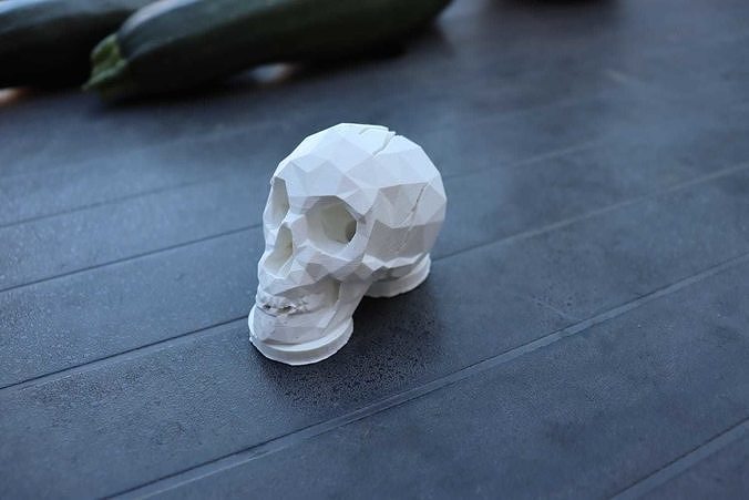 Skull Night Lamp 3D print model