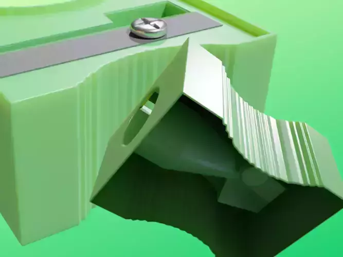 Plastic Pencil Sharpener