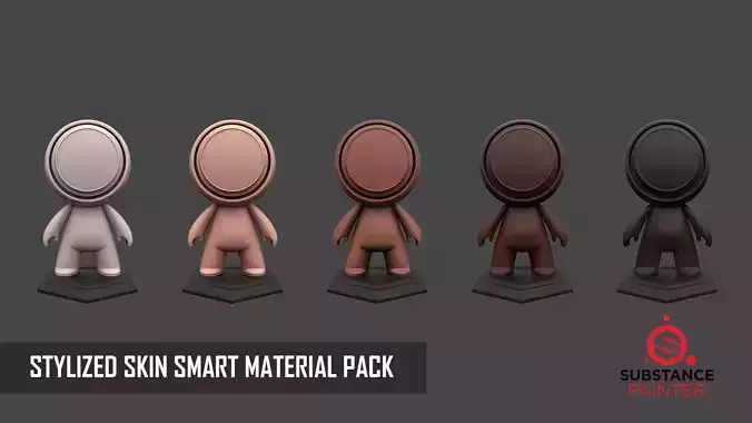 STYLIZED SKIN SMART MATERIAL PACK Texture