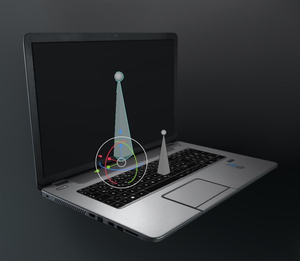 Lowpoly Notebook Blender-29 Version Low-poly 3D model_7