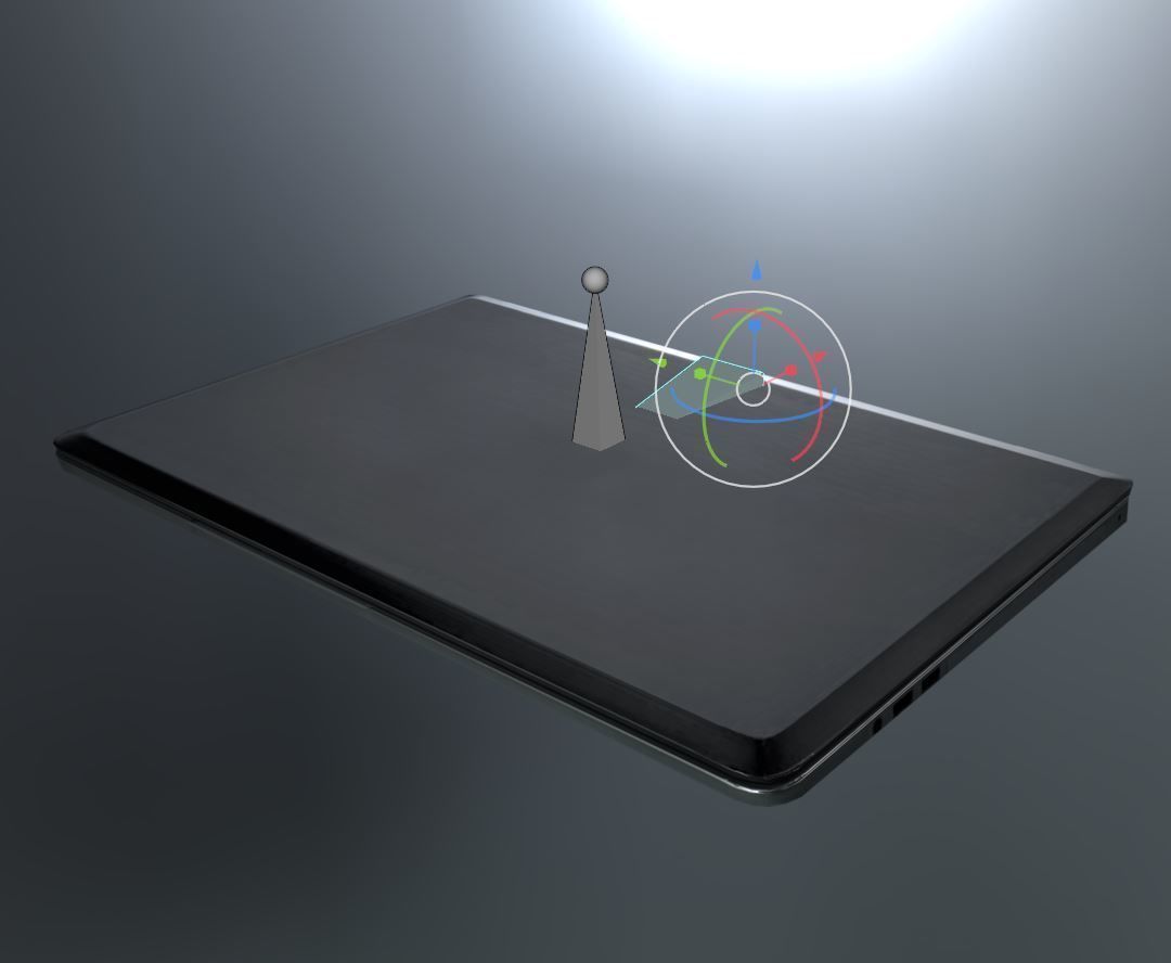 Lowpoly Notebook Blender-29 Version Low-poly 3D model_8