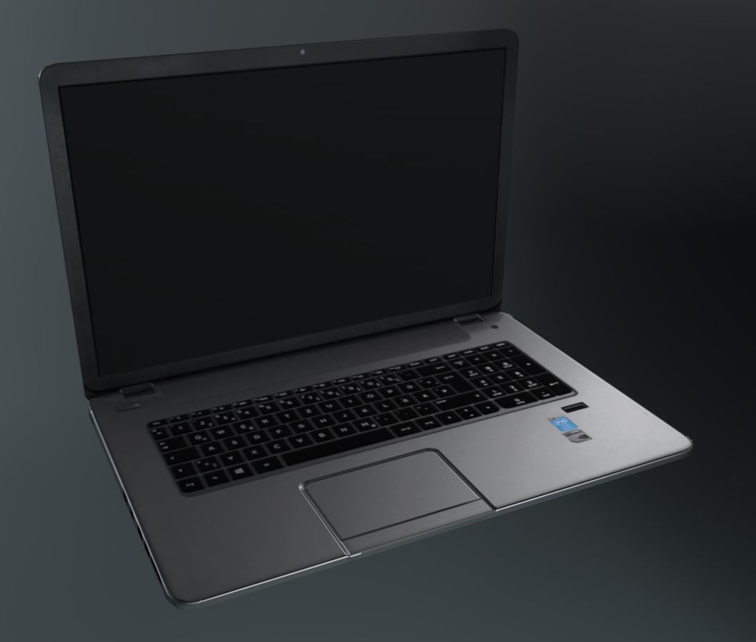 Lowpoly Notebook Blender-29 Version Low-poly 3D model_6
