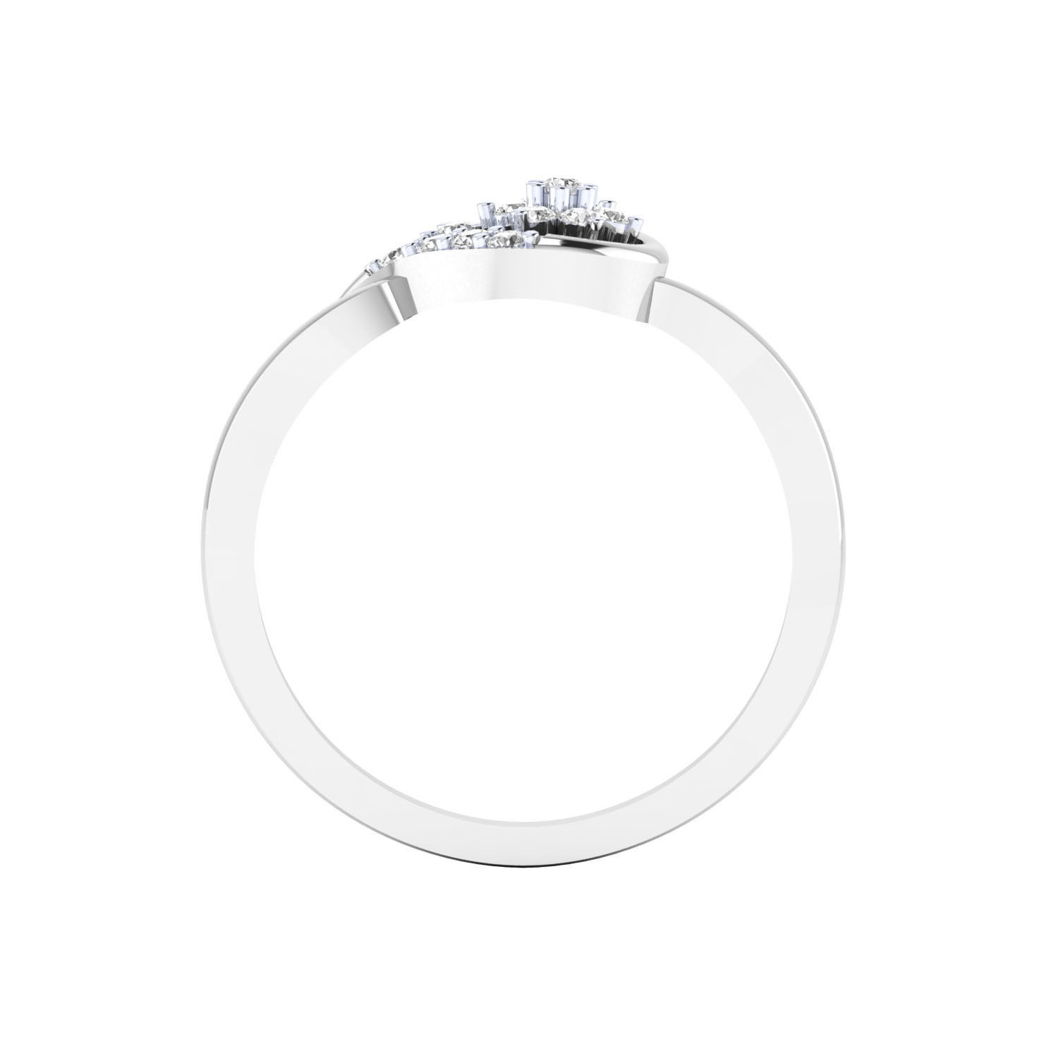 Women ring 3dm render 3D print model 3D print model_11