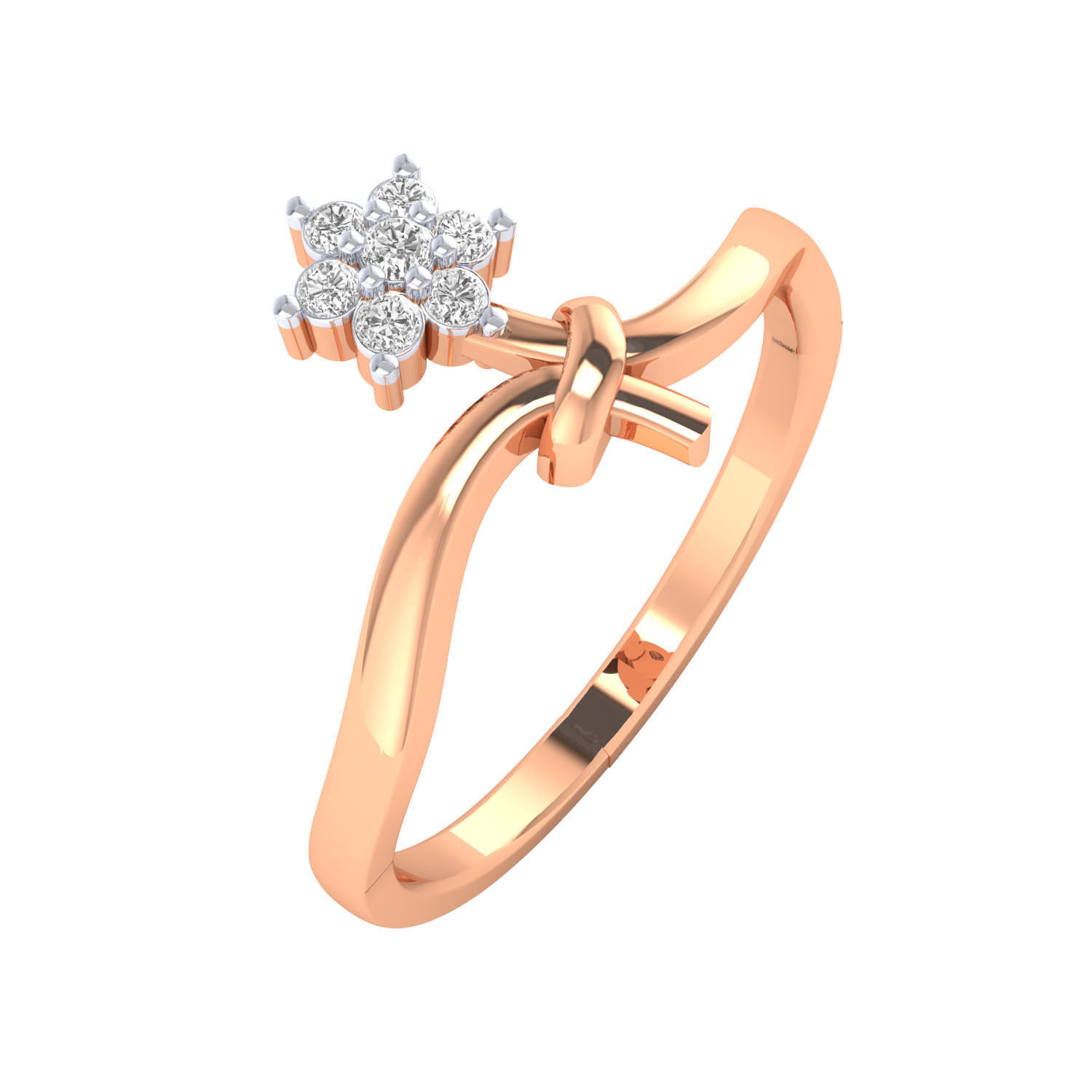 Women ring 3dm render 3D print model 3D print model_1