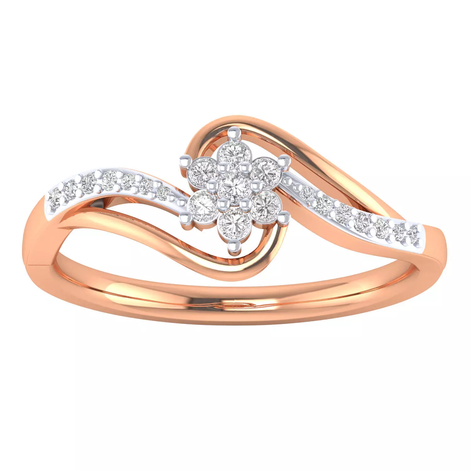 Women ring 3dm render 3D print model 3D print model_0