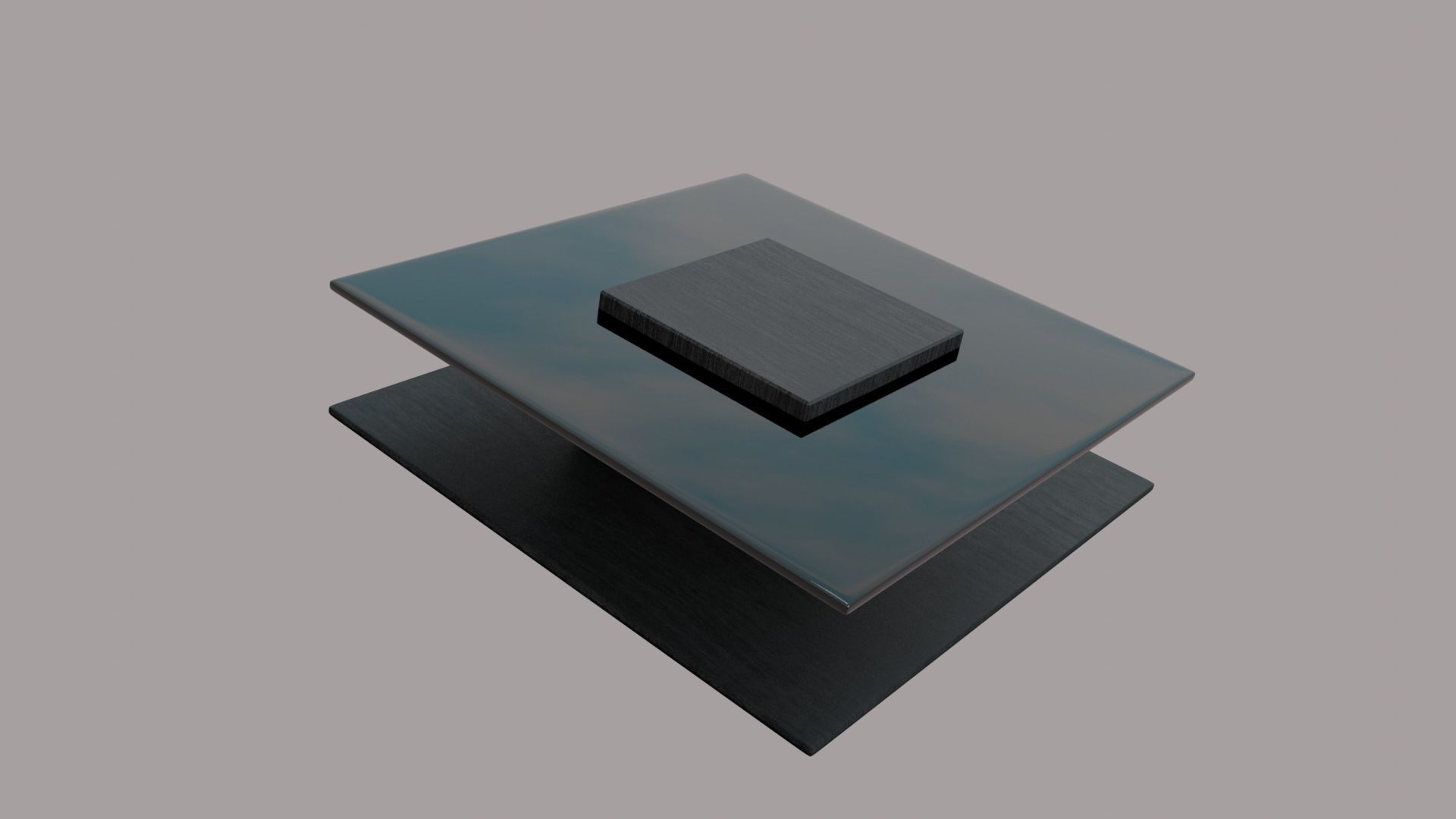 Fancy Table Free 3D model_1