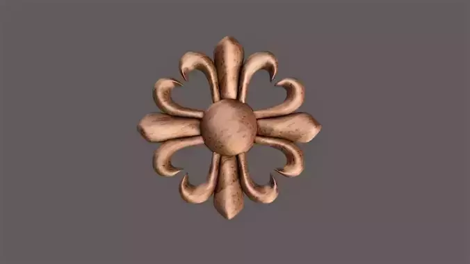 Rosette Ornament