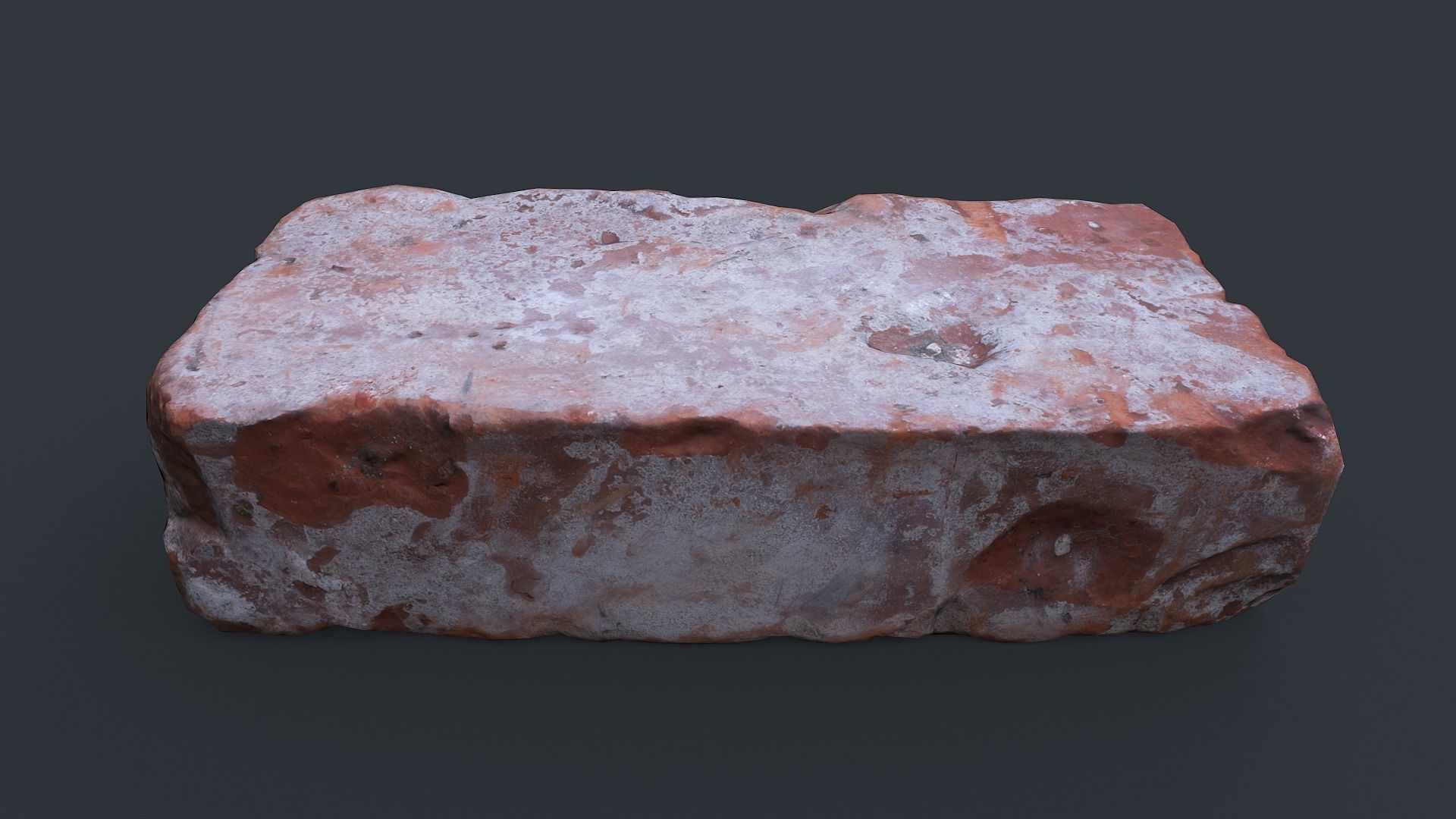 Brick 1 PBR Game Ready two bricks Low-poly 3D model_9