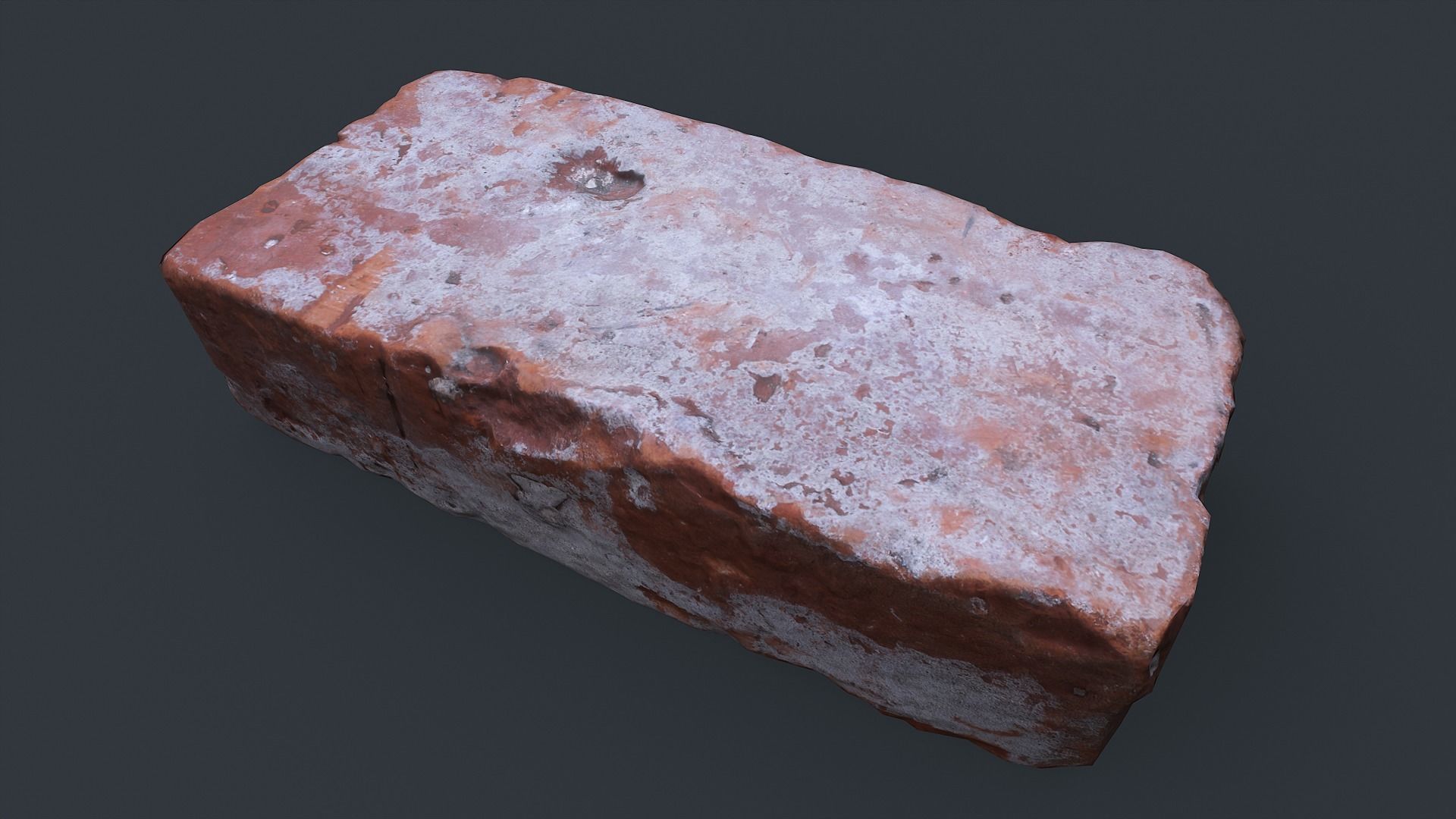 Brick 1 PBR Game Ready two bricks Low-poly 3D model_10