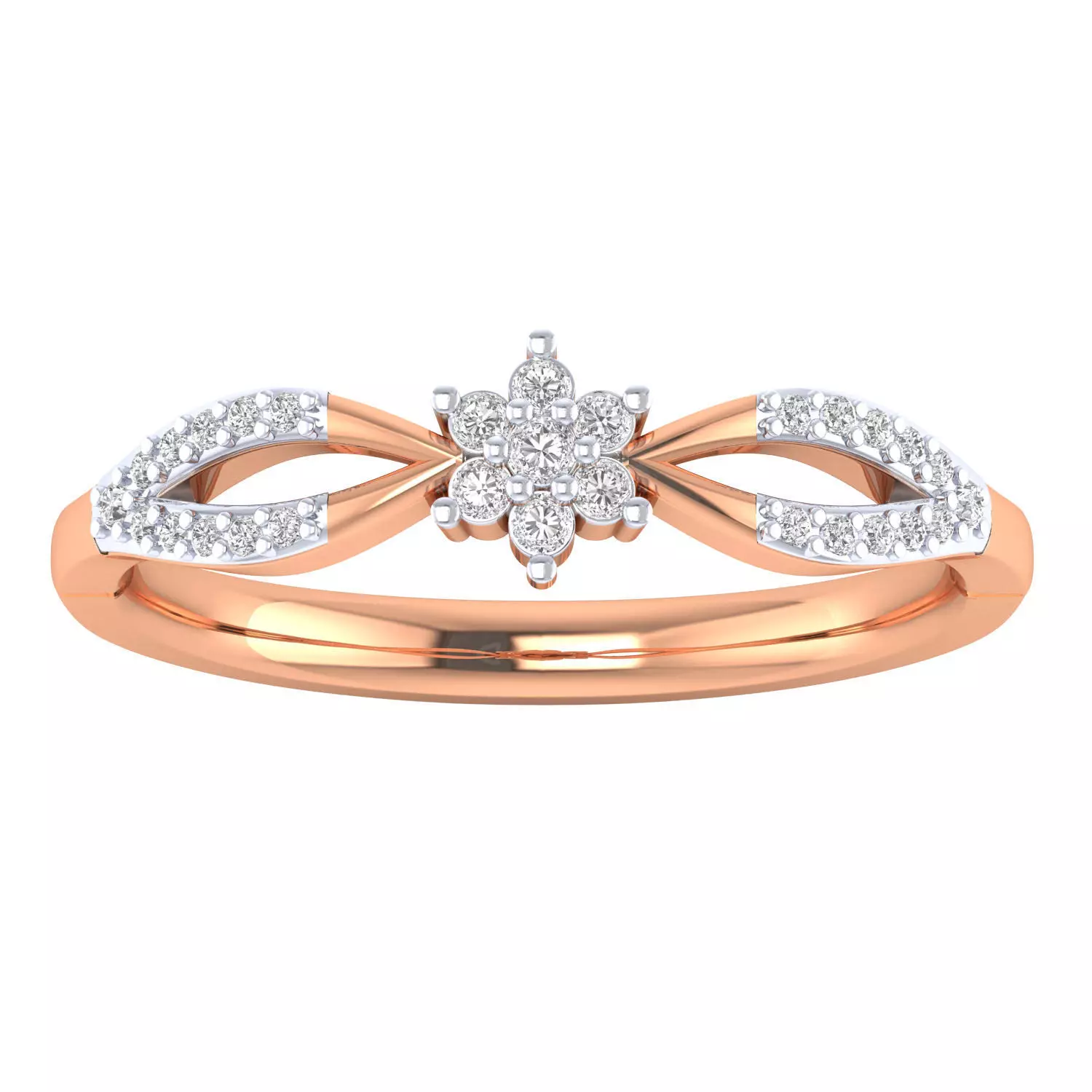 Women ring 3dm render 3D print model 3D print model_0