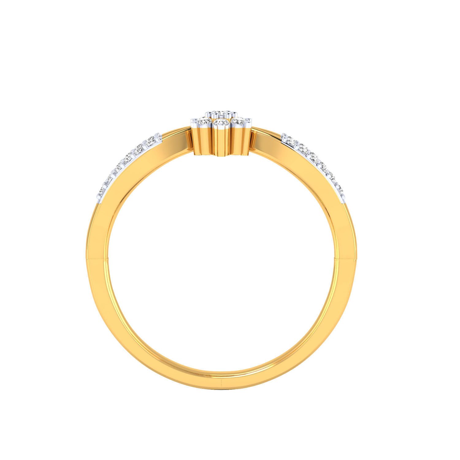 Women ring 3dm render 3D print model 3D print model_11