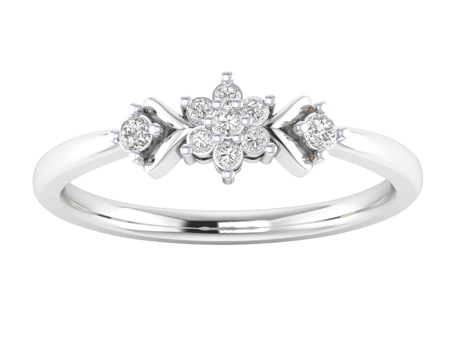 Women ring 3dm render 3D print model 3D print model_4