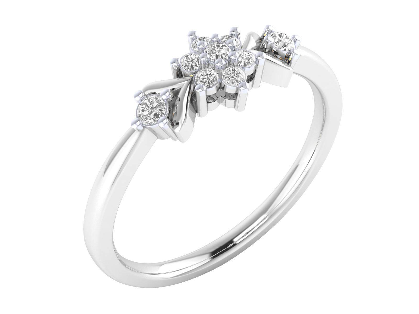 Women ring 3dm render 3D print model 3D print model_2