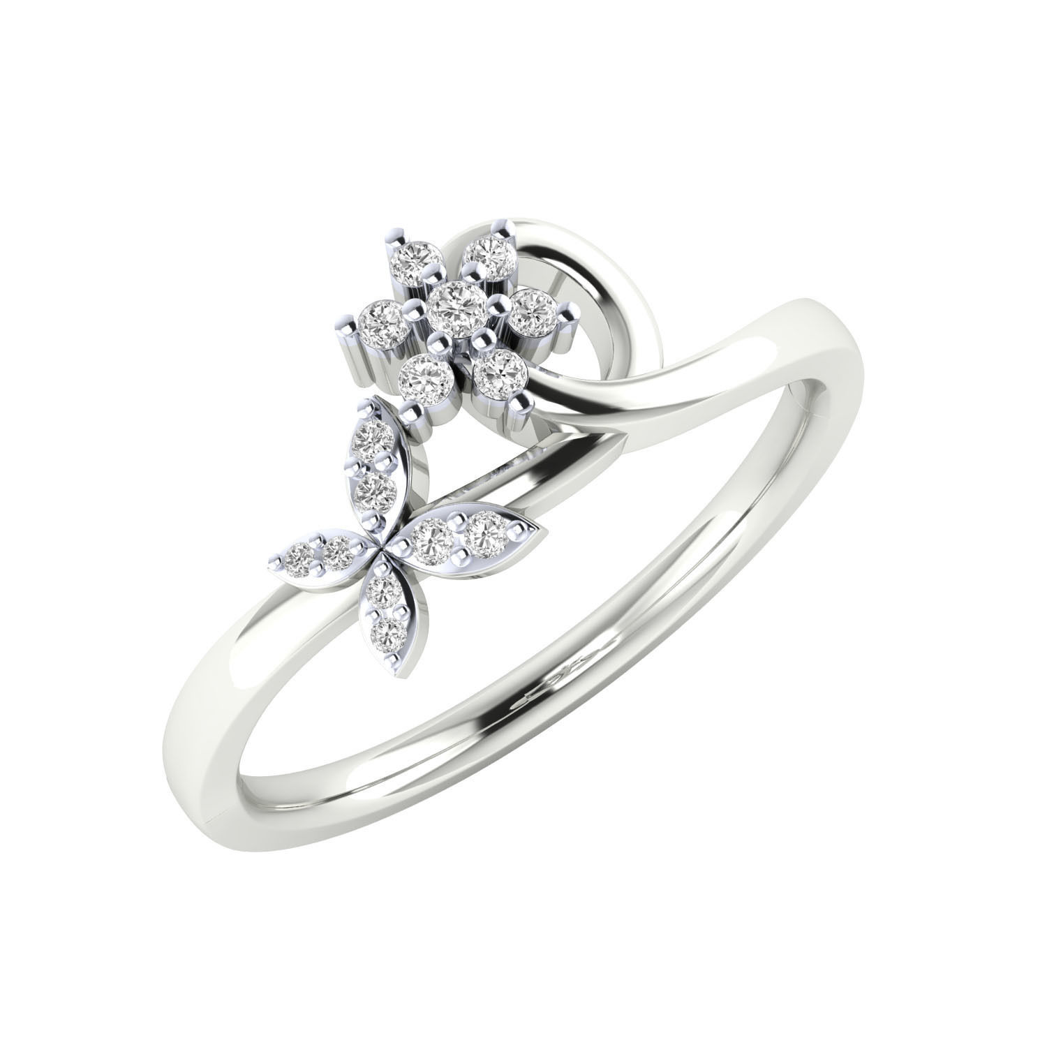 Women ring 3dm render 3D print model 3D print model_2