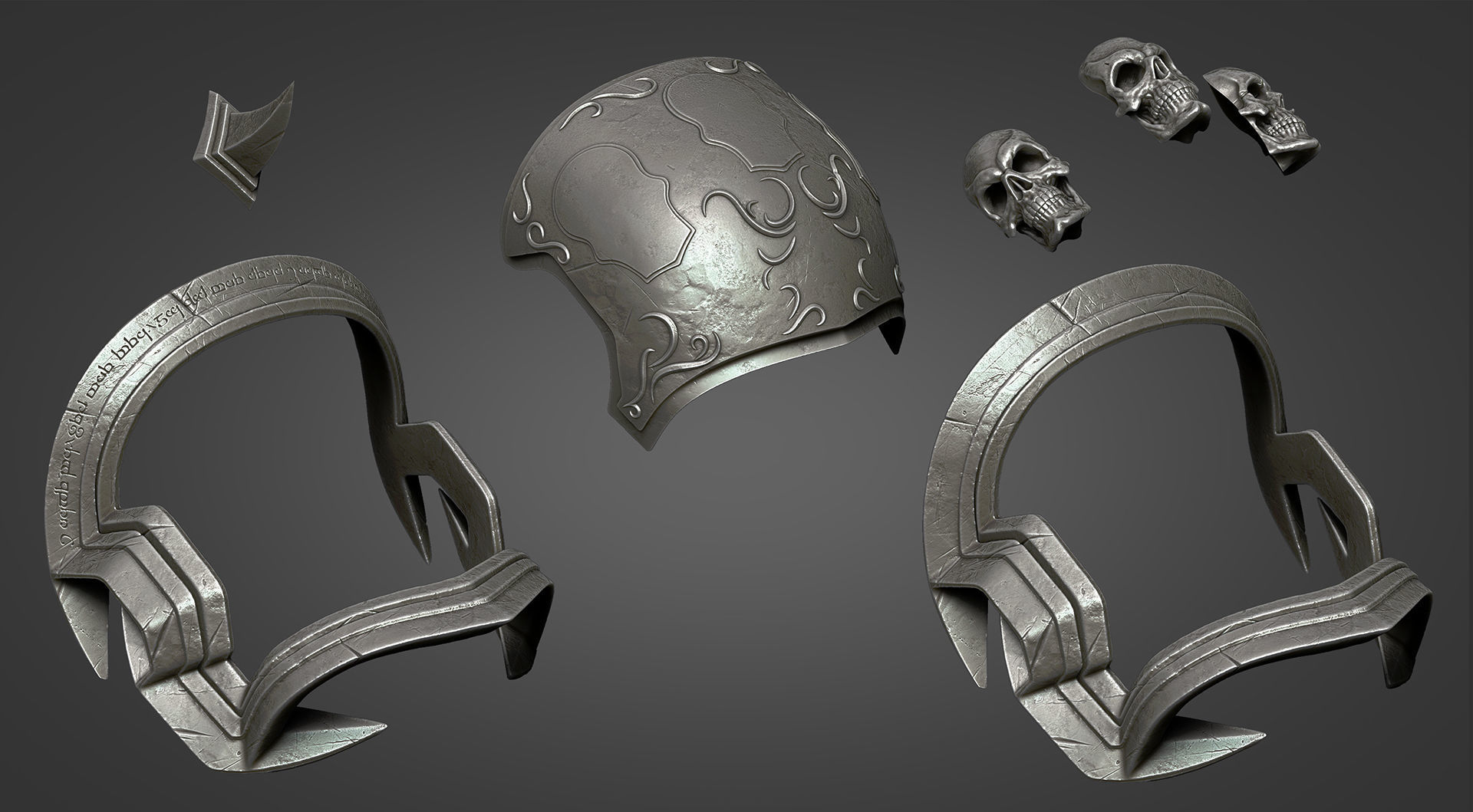 Sylvanas Windrunner - Shoulder Armor  3D print model_5