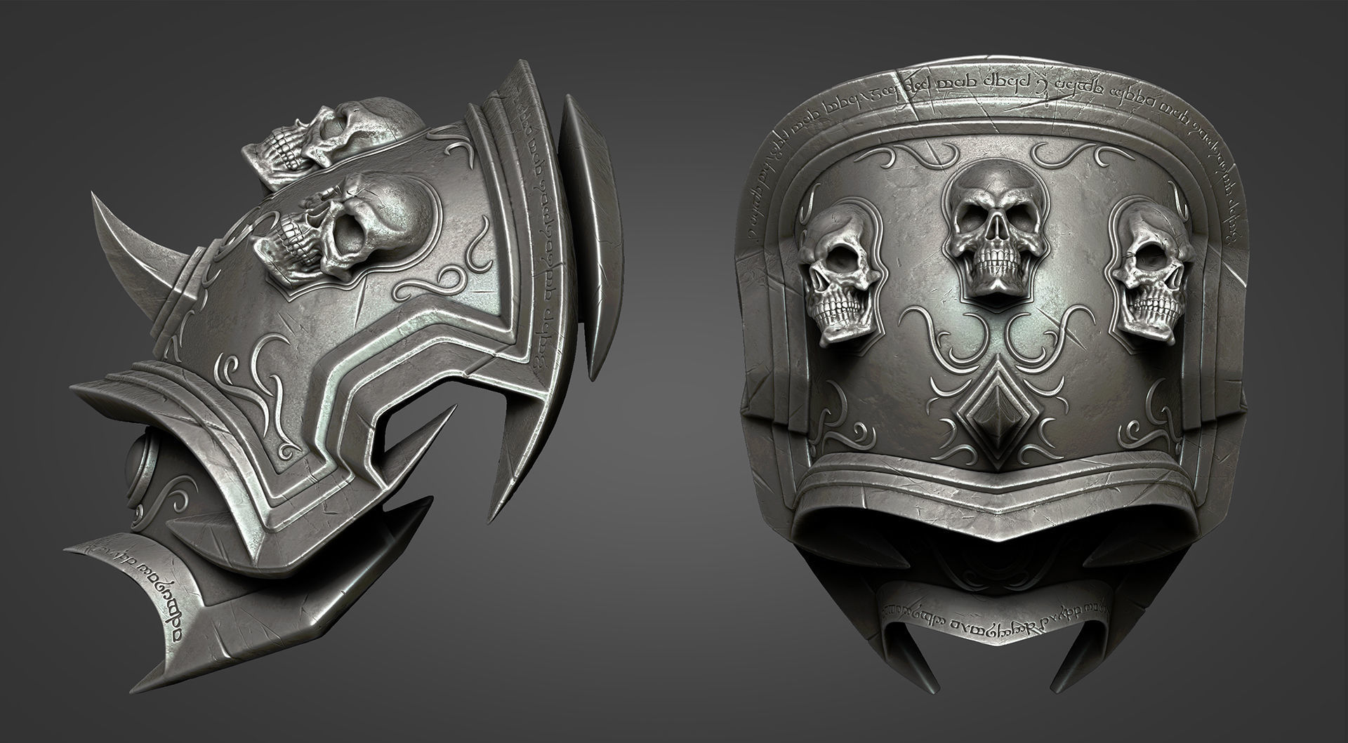 Sylvanas Windrunner - Shoulder Armor  3D print model_3