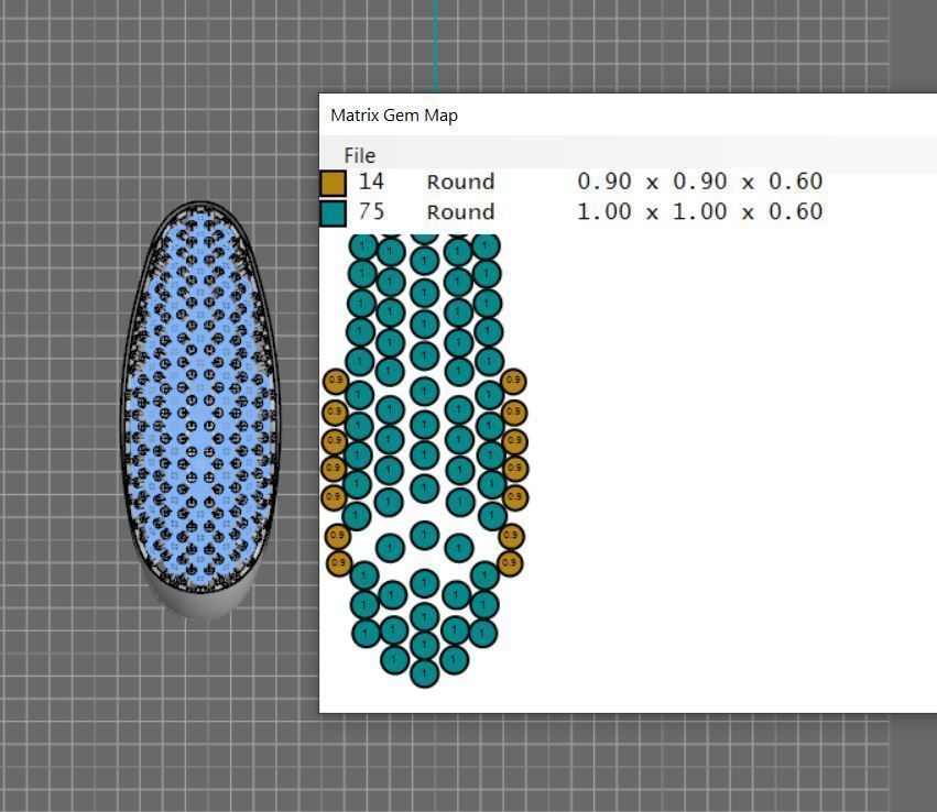 Luxury earring with diamonds  3D print model_11