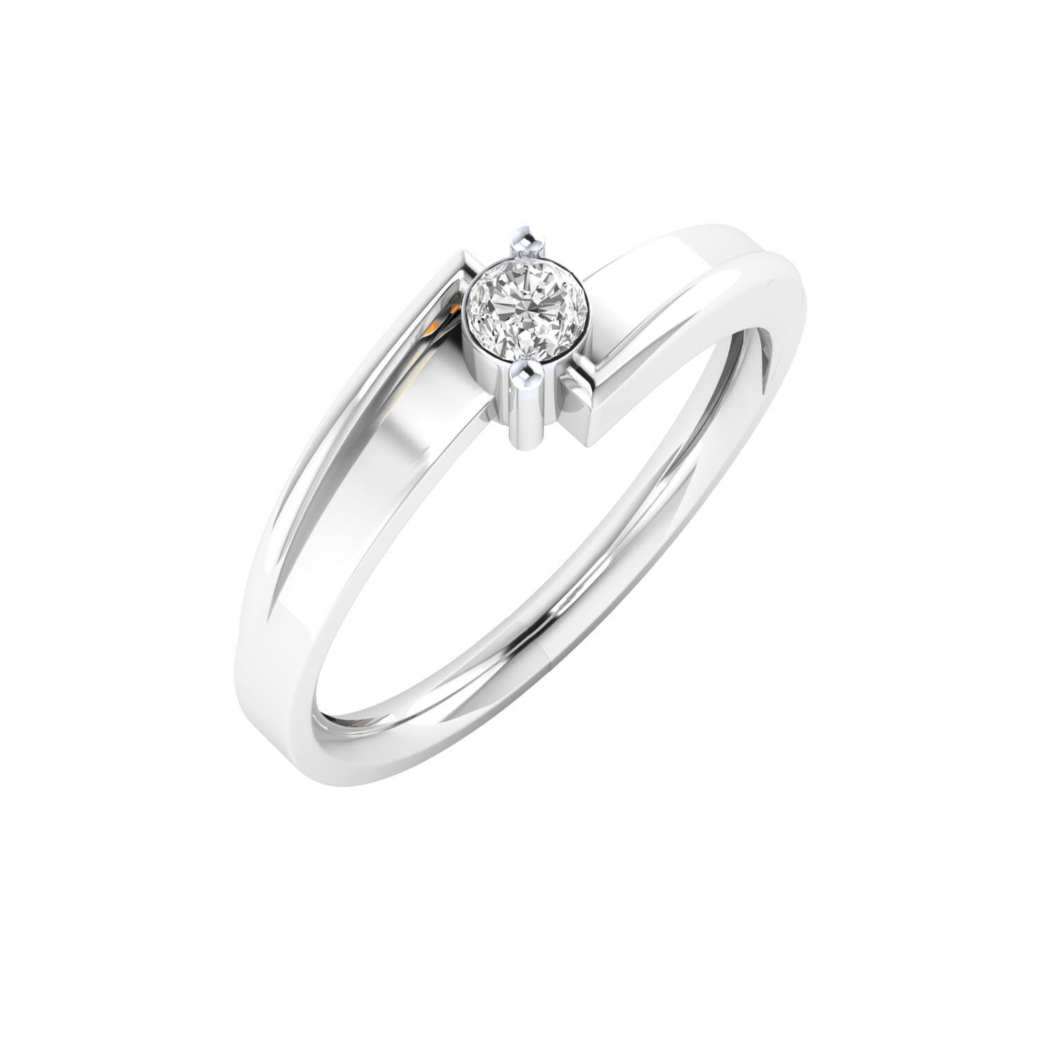 Women ring 3dm render 3D print model 3D print model_6