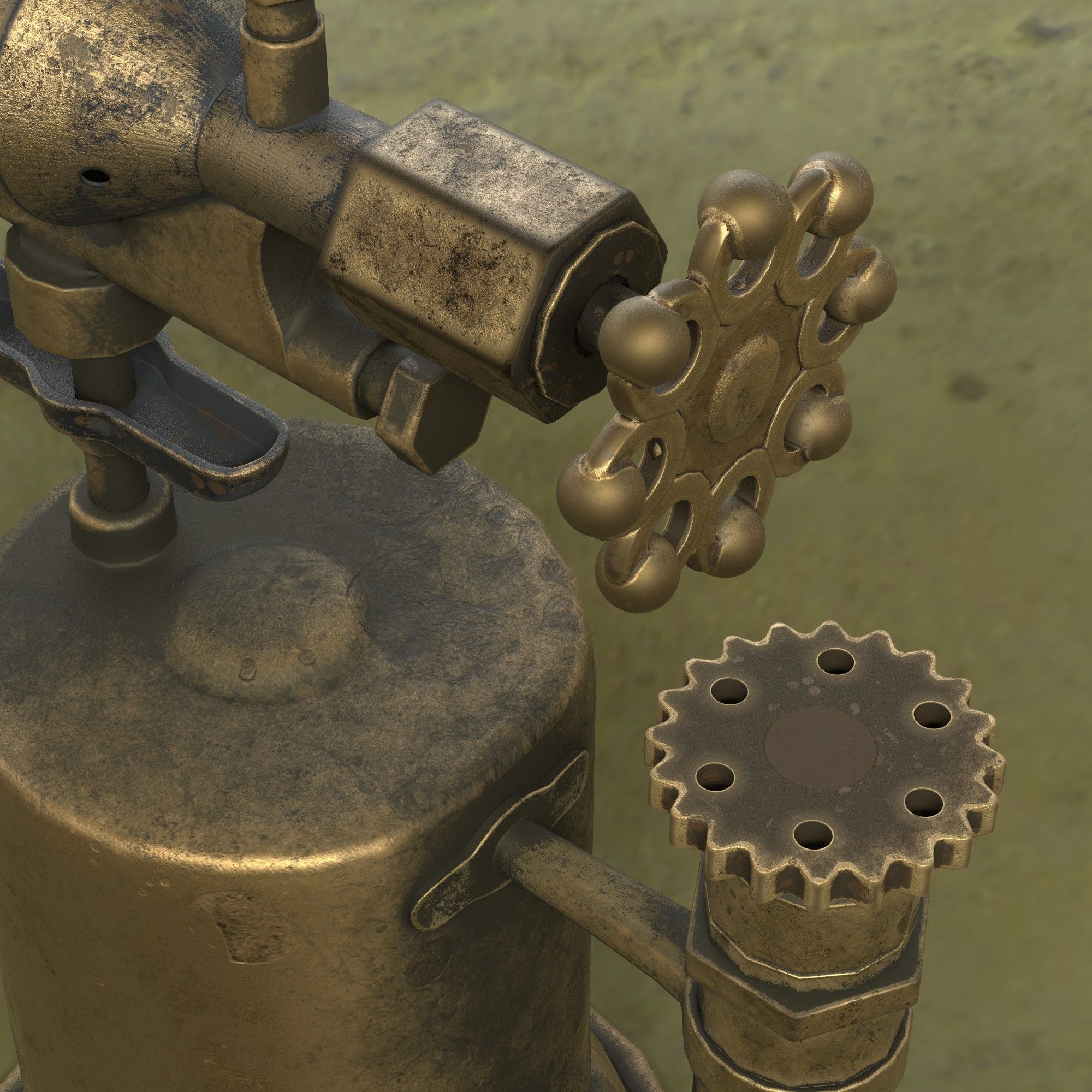 BLOW TORCH 3D model_2