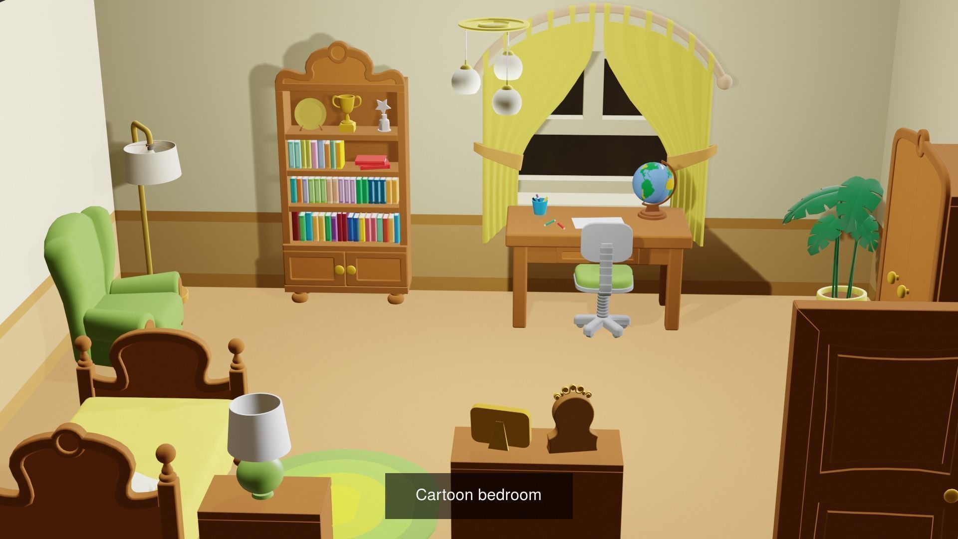 Carton furniture MEGA pack 3D Model Collection_3