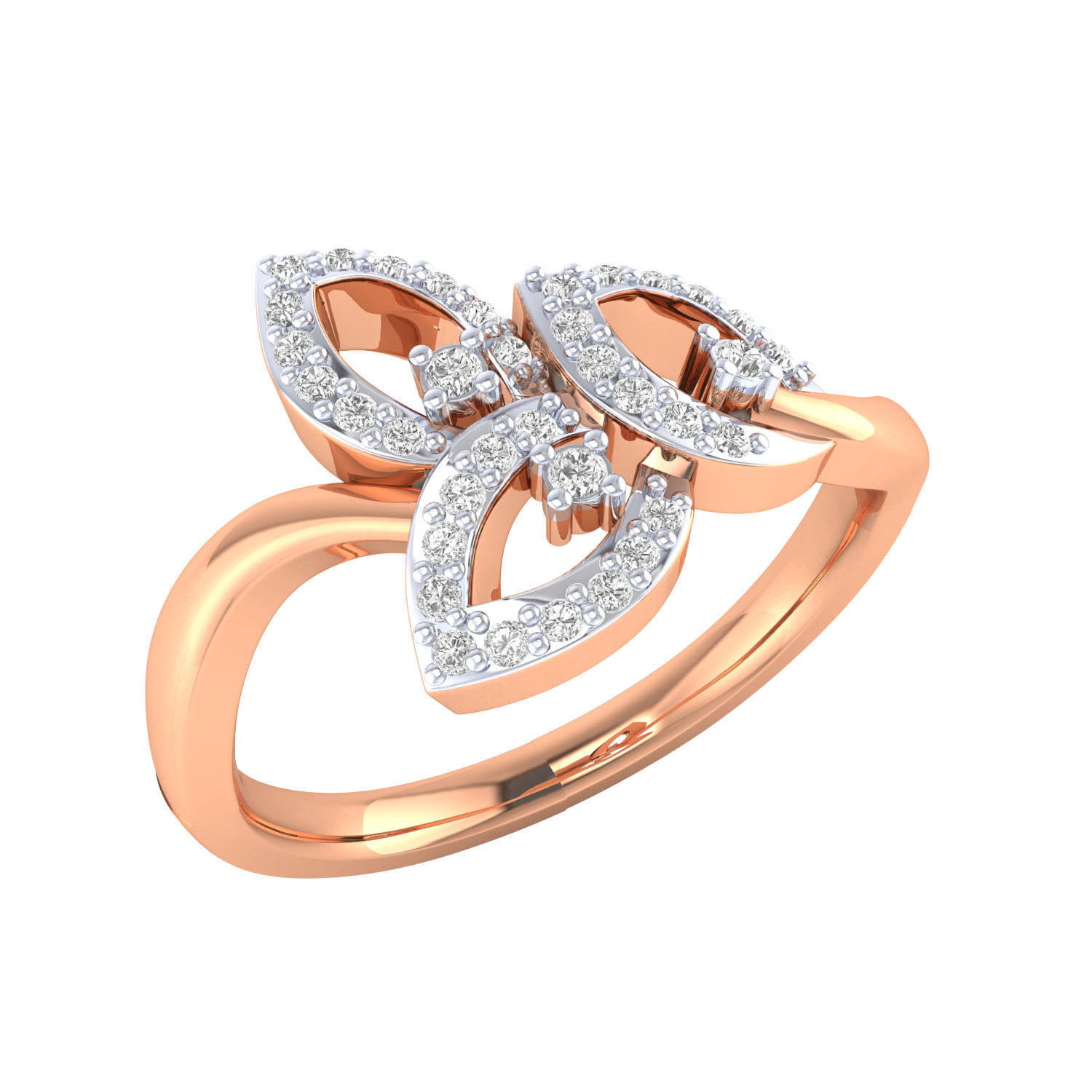Women ring 3dm render 3D print model 3D print model_2